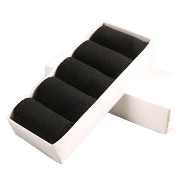 SAFEWARE/安赛瑞 竹纤维耐磨中筒袜，黑色，均码，10818，5双装