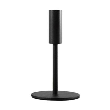 SAFEWARE/安赛瑞 铁艺蜡烛台,停电应急蜡烛托架,烛台摆件,蜡烛道具,黑色中号,310863