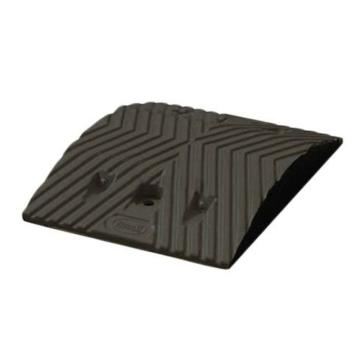 SAFEWARE/安赛瑞 重载橡胶减速带（10吨），优质原生橡胶，含安装配件，黑色，250×350×50mm，14457