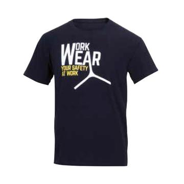 DELTAPLUS/代尔塔 圆领T恤，405430-L，LAZIO 拉齐奥时尚T恤 纯棉黑色