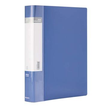 Deli/得力 60页资料册，5106 (蓝)(本)