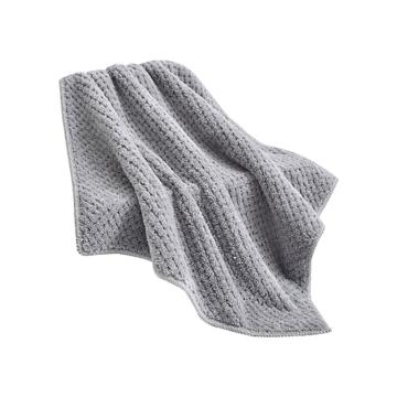 GRACE/洁丽雅 超细纤维菠萝格方巾,34*34cm 7585W 随机色