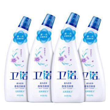 蓝月亮 卫诺清怡罗兰香氛洁厕液,500g×4