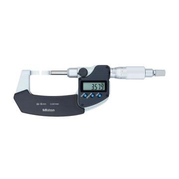 Mitutoyo/三丰 直进式数显薄片千分尺,50-75*0.001mm A型,422-232-30 IP65级防护,不含第三方检测