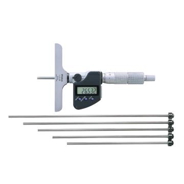 Mitutoyo/三丰 数显深度千分尺,0-300*0.001mm,329-251-30（329-251-10升级型）,不含第三方检测