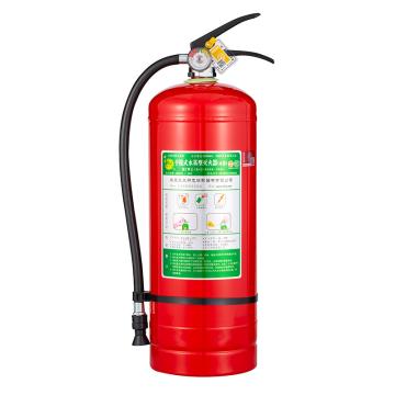 神龙 手提式增强型水基灭火器(水雾),MSWZ/6-II,53×17(高×直径)cm