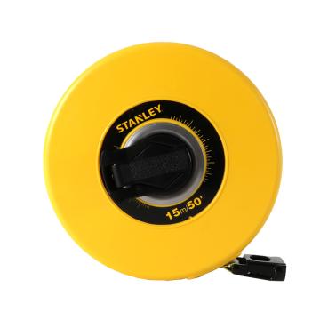 STANLEY/史丹利 玻璃纤维公英制卷尺,密闭式15m,STHT34260-8-23