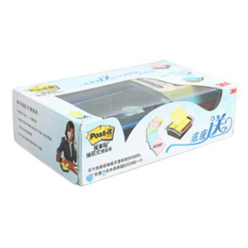 3M 8+1抽取系列报事贴套装 ,DS330-8P ,水晶底座 3*3寸