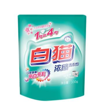 whitecat/白猫 新浓缩洗衣粉(丹麦生物酵素） ,350g
