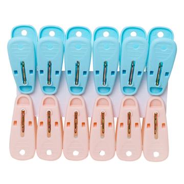 CHAHUA/茶花 小号晾衣夹12只装（随机色）0795 5.5*2.2*3.1cm