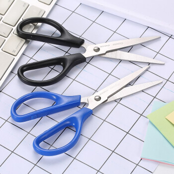 COMIX/齐心 中号标准办公剪刀 ,B2715 170mm 颜色随机