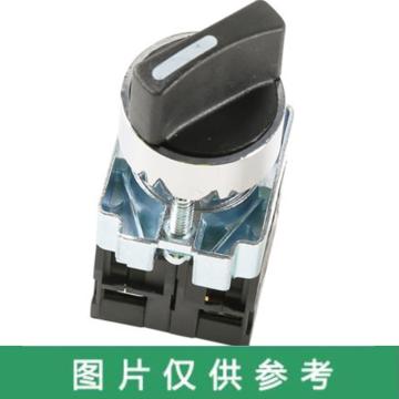 DELIXI/德力西 按钮开关 ,LAY5s-BD 二位自锁 1NO+1NC(标准型旋钮)