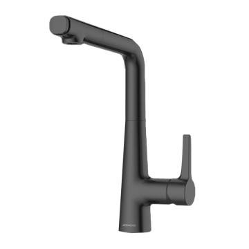 JOMOO/九牧 雅黑按键抽拉厨房龙头 ,33145-594/DB-Z