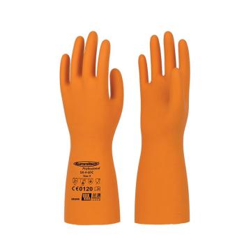 LANLANG/兰浪 天然橡胶防化手套 ,黄色 SR200 -9