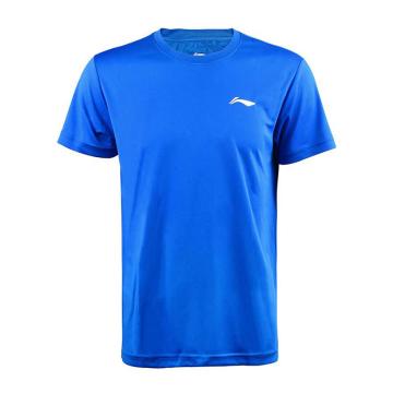 LI-NING/李宁 男短袖T恤 ,ATSP503-3 晶蓝色 S