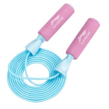 LI-NING/李宁 跳绳 ,燃脂负重健身减肥运动专业绳成人儿童学生中考标准绳 LJSR660-1
