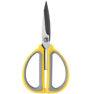 COMIX/齐心 小号舒适大手柄剪刀 ,B2771 155mm 黄