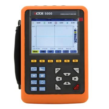 VICTOR/胜利仪器 电能质量分析仪 ,VICTOR 5000 钳头尺寸68mm