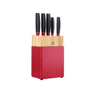 ZWILLING/双立人 Now S系列刀具6件套（红黑） ,ZW-K308