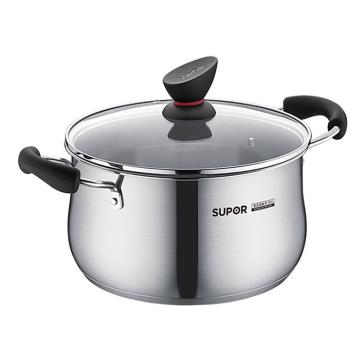 SUPOR/苏泊尔 小红圈不锈钢汤锅 ,ST22Z1