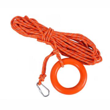 SS/苏识 水上救援绳 ,JY119 ,8mm反光绳+扣+浮环 ,50米