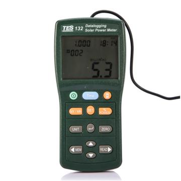TES/泰仕 太阳能功率表(记录型） ,TES-132