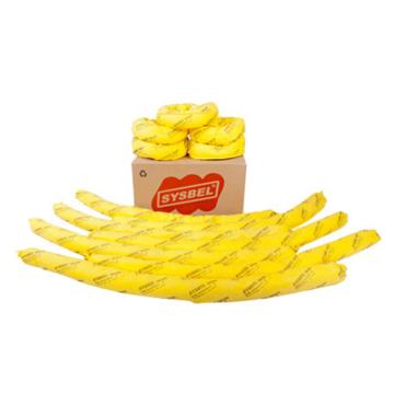 SYSBEL/西斯贝尔 防化类吸附棉条 ,Ф7.6×L120cm ,CS0001Y ,12条/箱