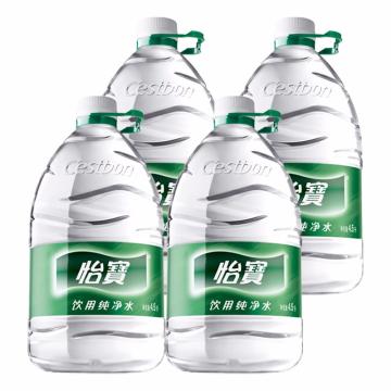 C'estbon/怡宝 纯净水 ,4.5L*4瓶 箱装
