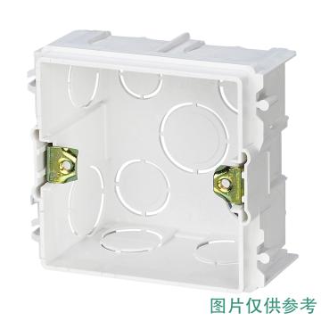 CHINT/正泰 86型暗装底盒 ,NEH1-00100