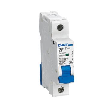 CHINT/正泰 微型断路器 ,NB1Z-63 1P 16A C型 交直流 环保外壳