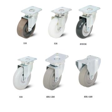 COLSON/科顺 100聚氨酯底板型活动脚轮，轴承 滚珠，2-4646-95