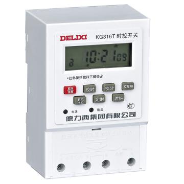 DELIXI/德力西 DELIXI 时控开关，KG316T-21 380V