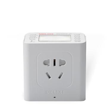 DELIXI/德力西 时控插座，KG316TP-10U，KG316TP10U220，AC220V