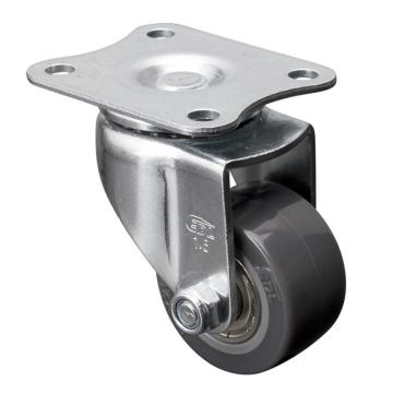 EDL/易得力 平顶万向聚氨酯(PU)脚轮，脚轮小型1.5寸40kg，261115-2615-76