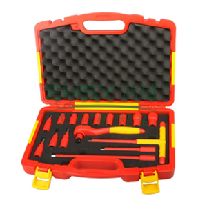 ENDURA/力易得 绝缘套筒，10mm系列 16件套，E1176