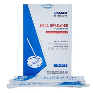 BKMAM/比克曼生物 一次性塑料涂布棒（独立包装），110305002，1支/袋，100袋/盒，10盒/箱