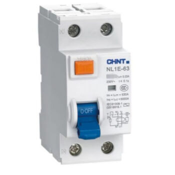 CHINT/正泰 微型剩余电流保护断路器 ,NL1E-63 1P+N 25A 30mA AC 单漏电保护