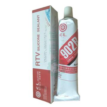 HUITIAN/回天 有机硅粘接密封胶，902B灌封型，黑色，100ml/支