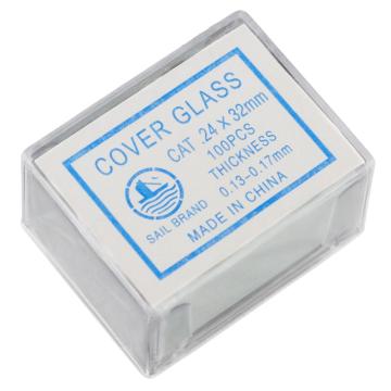 ICEY/冰禹 BYA-280 载玻片 显微镜用玻片 生物切片标本制作耗材，24*32mm(5盒)，5盒/箱