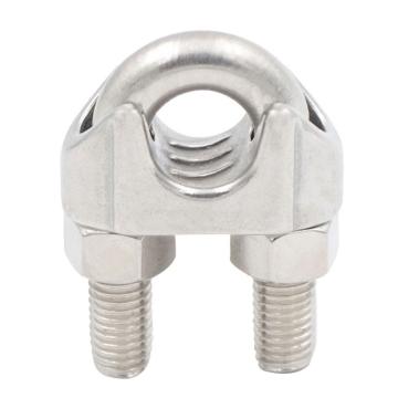 ICEY/冰禹 304不锈钢U型夹头，钢丝绳锁扣配件，BY-3572，M8，12个/组