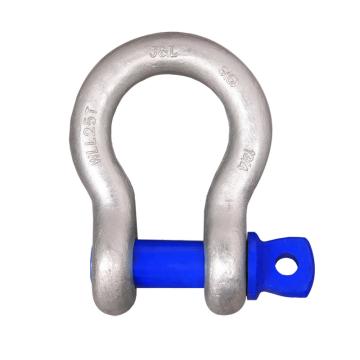 J&L/巨力 S6级弓形卸扣，额定载荷(t):1 开口尺寸(mm):17，S-BW1-3/8