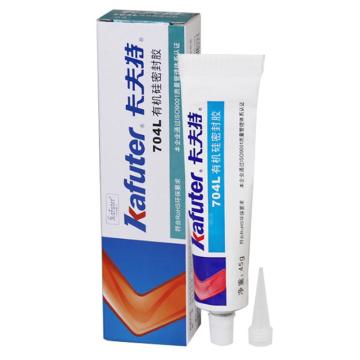 kafuter/卡夫特 耐高温电子元器件固定密封粘接绝缘胶,K-704L,白色，45g/支