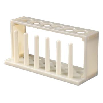 LG/垒固 塑料试管架，6孔、23mm，W-000511