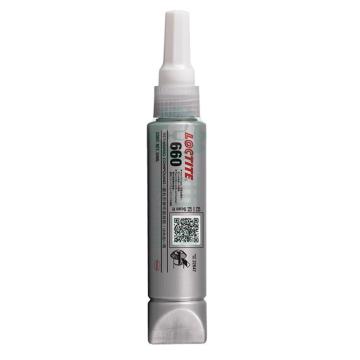 LOCTITE/乐泰 圆柱 固持胶，Loctite 660 快速金属固持，50ml