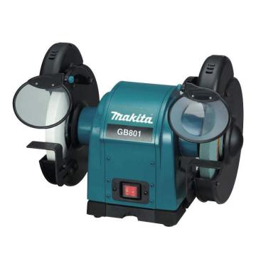 makita/牧田 550W台式砂轮机抛光机打磨机，砂轮直径205mm ，回转数2850，GB801