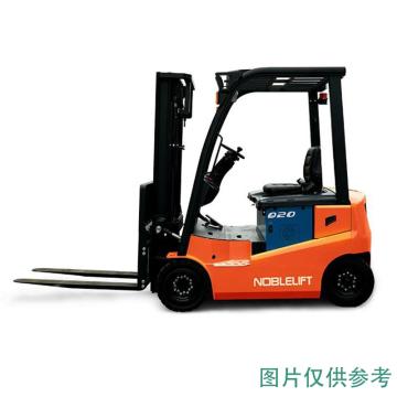 NOBLELIFT/诺力 Q系列四支点平衡重电动叉车，额定载荷(T):2 锂电池48V/300AH 充电机48V/150A，FE4P20Q锂电