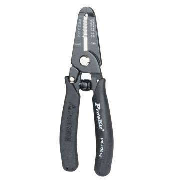 Pro'sKit/宝工 电子线剥皮钳，0.2~0.8mm，1PK-3001E，剥线钳 拔线钳 剥线器