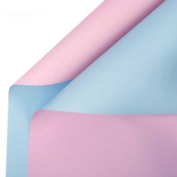 SAFEWARE/安赛瑞 包装纸 防水双色双面欧雅包花纸，浅粉冰蓝 20张 240683