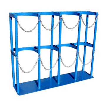 SAFEWARE/安赛瑞 四瓶气瓶固定架，120*30*100cm，28665