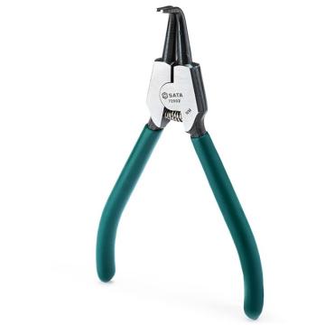 SATA/世达 卡簧钳，轴用卡簧钳外卡簧钳卡簧钳子卡环钳子弹簧钳挡圈钳外卡环钳，曲口175mm，72002